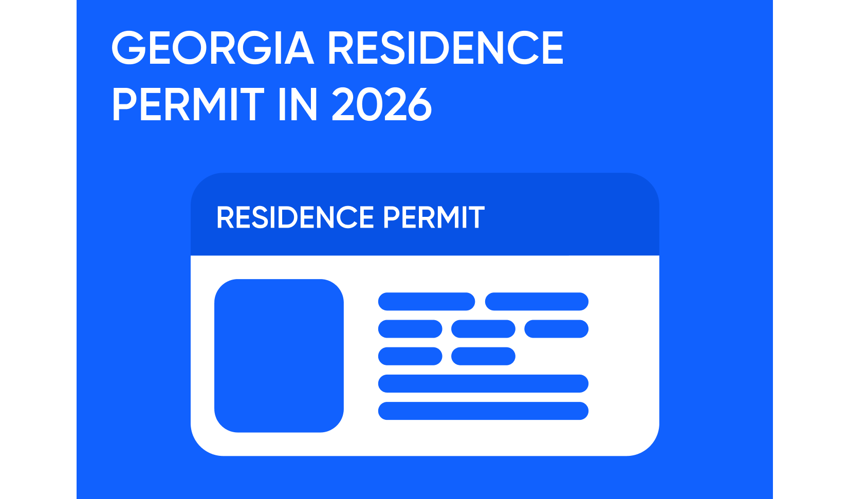 Georgia Residence Permit in 2026