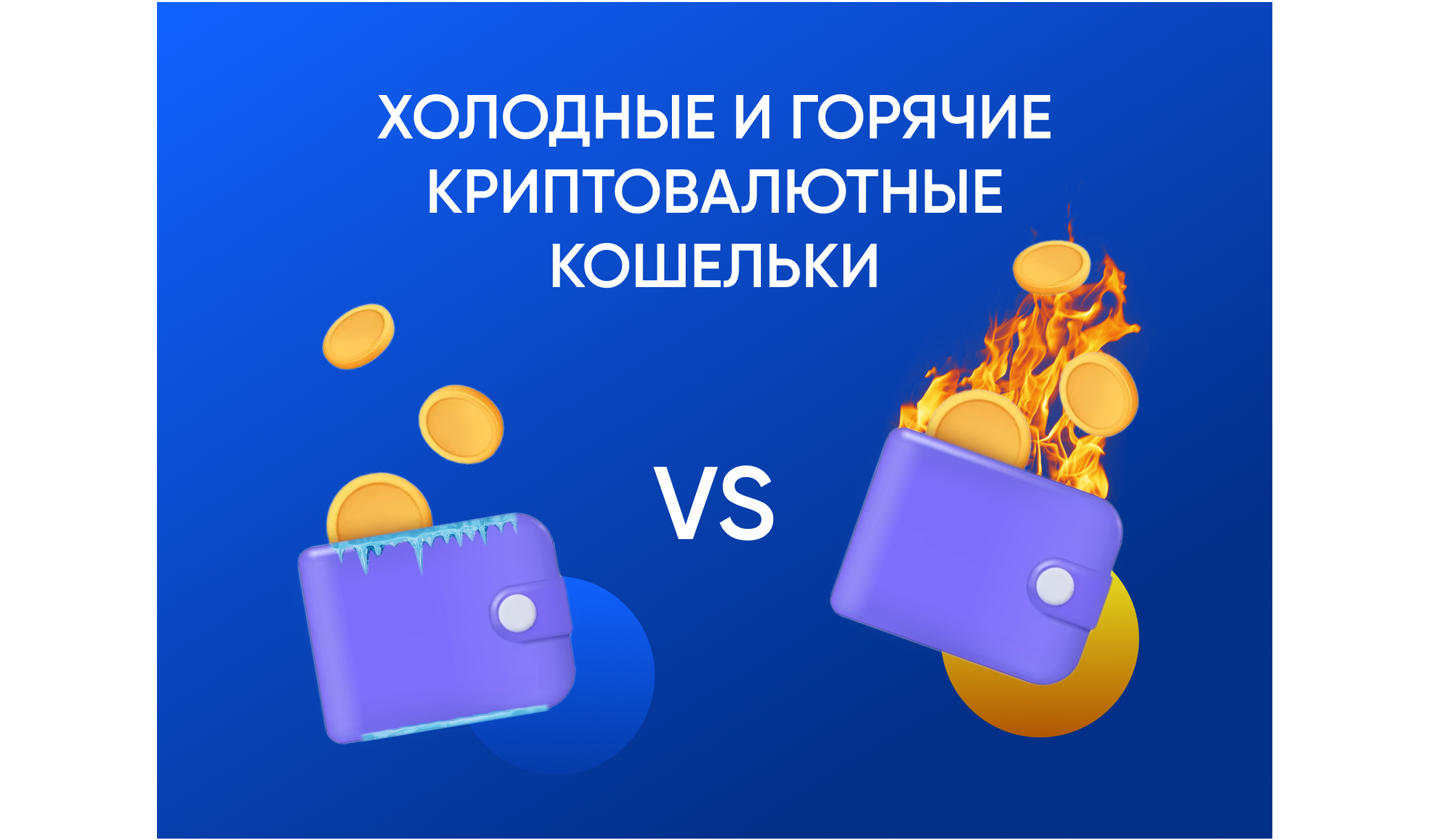 Холодные и горячие криптовалютные кошельки