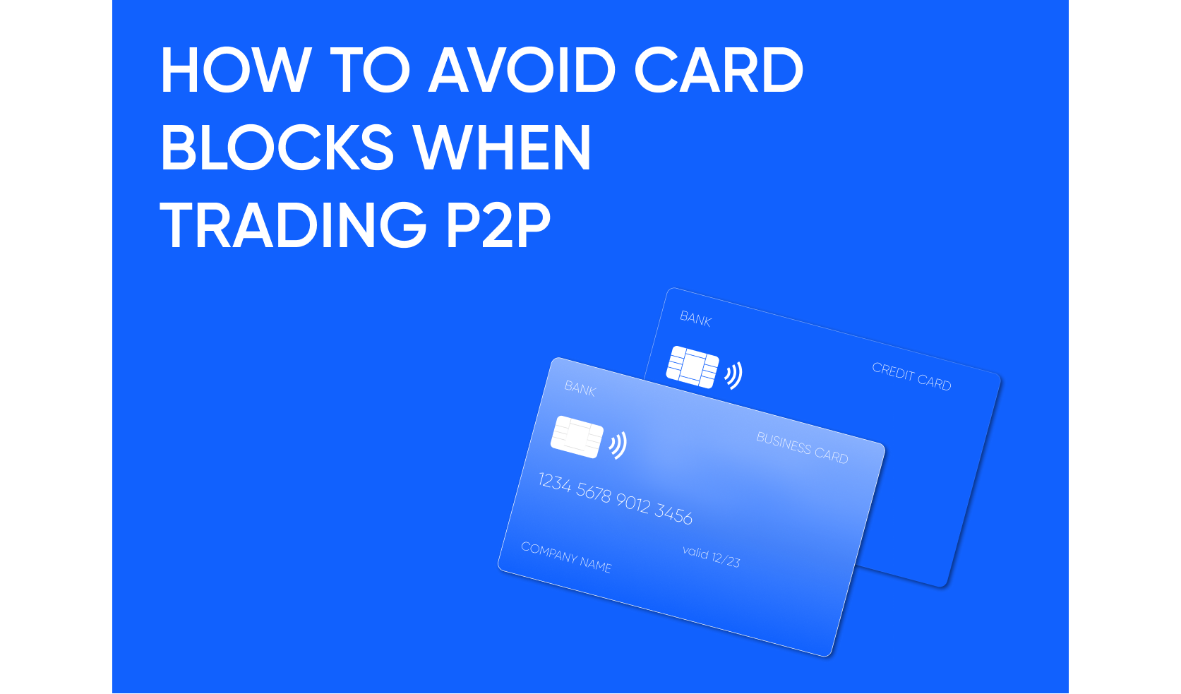 How to avoid card blocks when trading P2P in Georgia