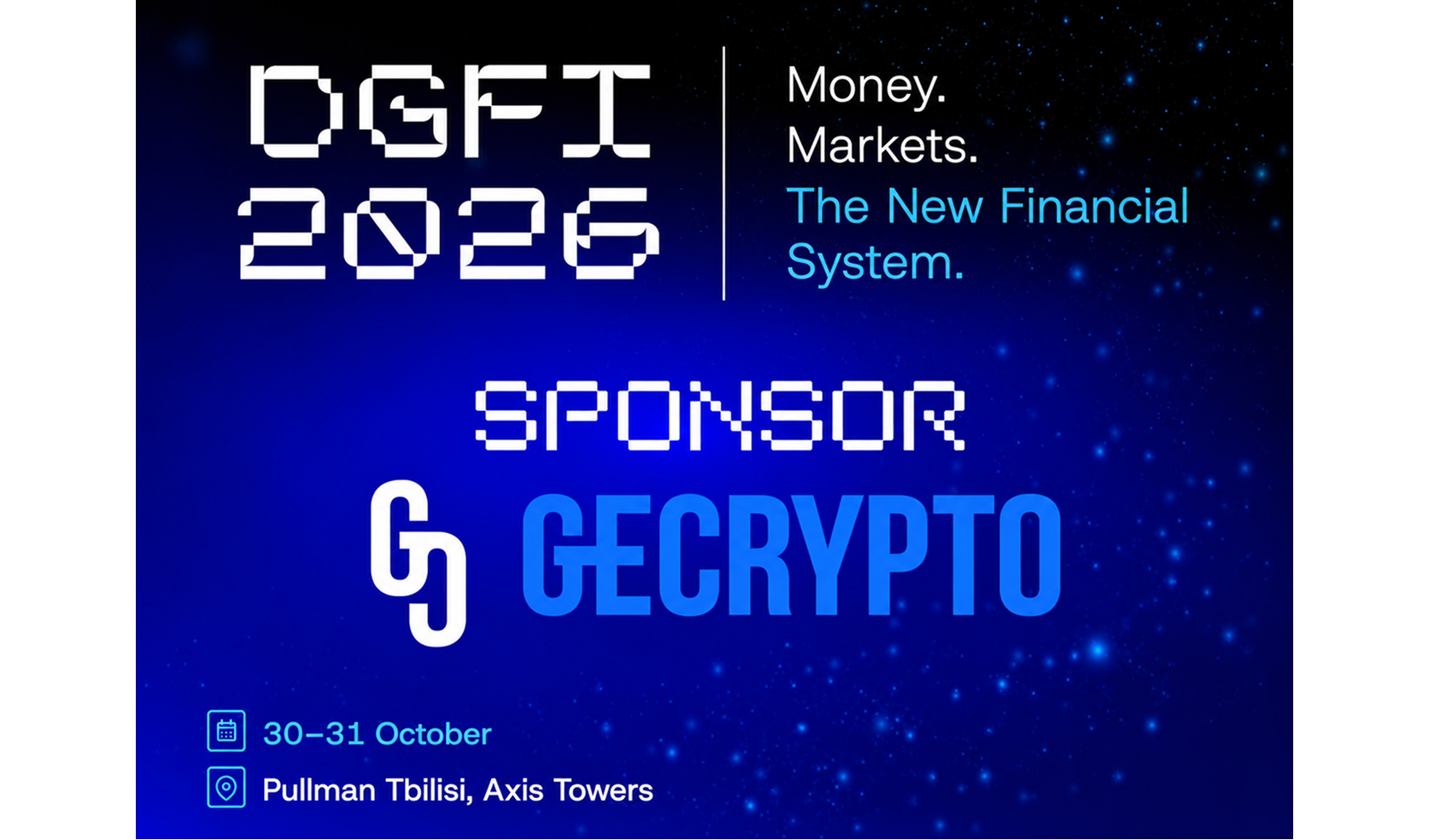 GeCrypto Sponsors DGFI 2026
