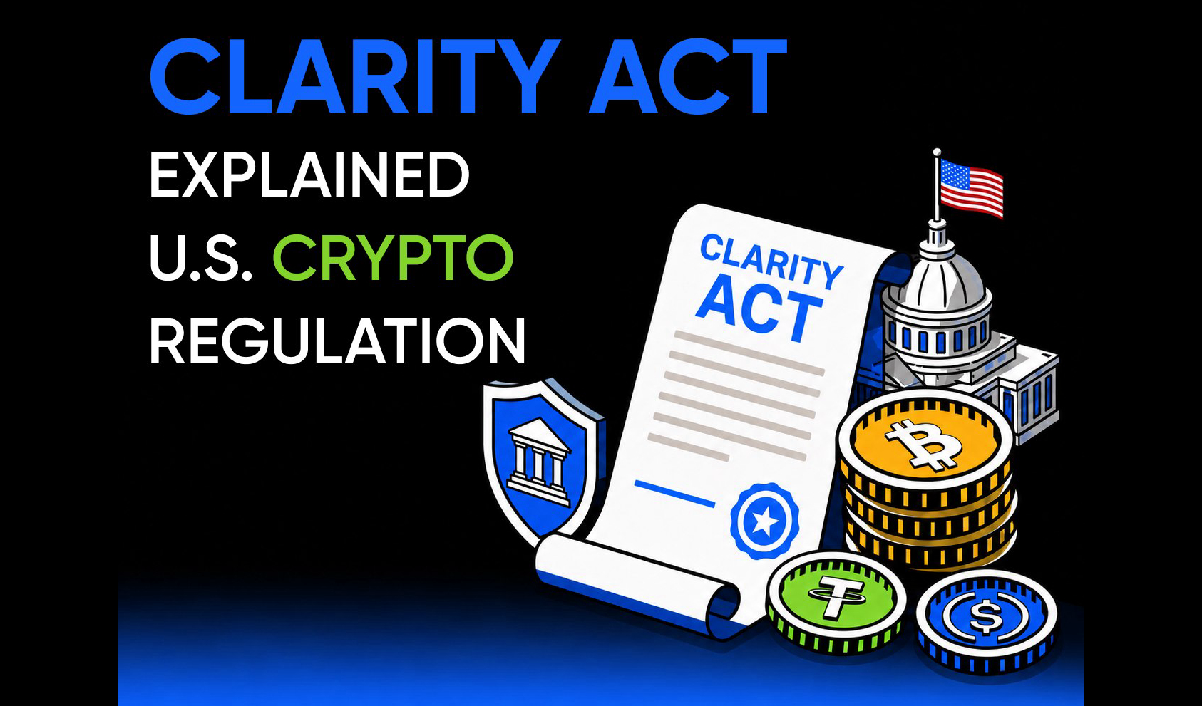 CLARITY Act: რა შეიძლება შეცვალოს აშშ-ის კრიპტო ბაზრის სტრუქტურის კანონპროექტმა
